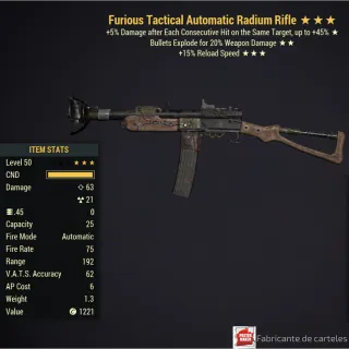 Furious Rifle Radium / FE15FR 