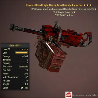 Furious Grenade Launcher / F2590
