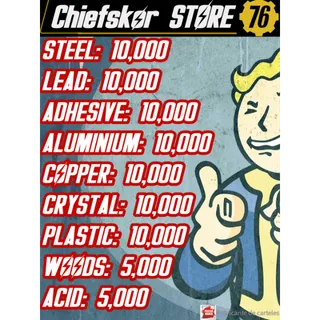 Junk + Ammo STARTER PACK ( INCLUDES 40k Caps )