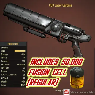 v63 laser carbine + plans