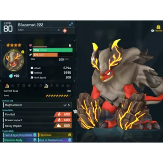 Blazamut ( GOD ROLL 🤙 ) ( hidden power unlocked 🔥 )