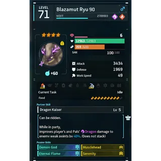 Blazamut Ryu ( God Roll 😎 )
