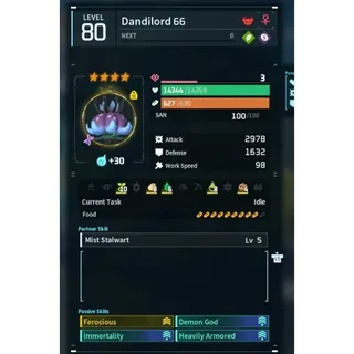 DANDILORD ( GOD ROLL 🤙 ) ( hidden power unlocked )