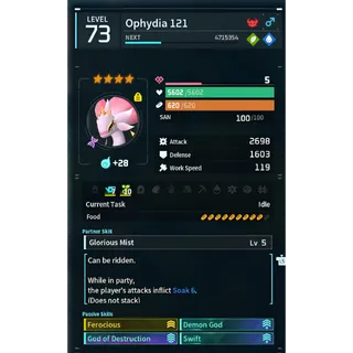 Ophydia ( GOD ROLL 🤙 )