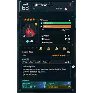 SPLATTERINA  ( God Roll )
