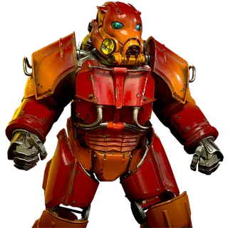Power Armor T45 full set (HELL FIRE Paint) + 40,000 CAPS