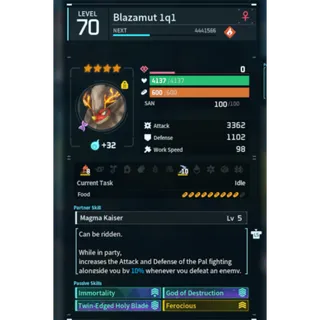 Blazamut ( God Roll 😎 )