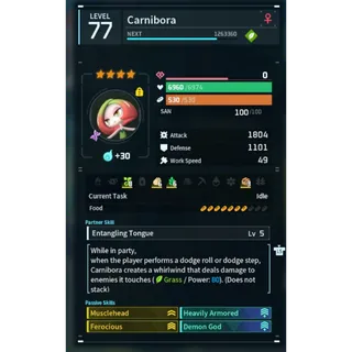 Carnibora ( GOD ROLL 🤙 )