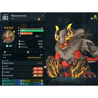 Blazamut ( GOD ROLL 🤙 ) ( hidden power unlocked 🔥 )