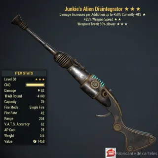 Junkie Alien Desintegrator / J2550bs