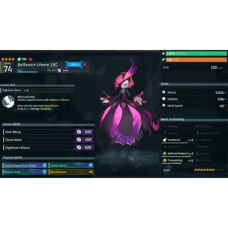 Bellanoir libero ( GOD ROLL 🤙 ) ( hidden power unlocked 🔥 )