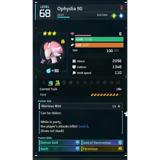 Ophydia ( GOD ROLL 🤙 )
