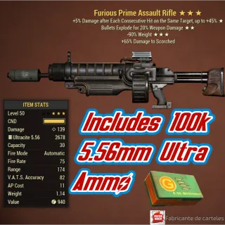 Furious Rifle Assault / FE90 + Ammo