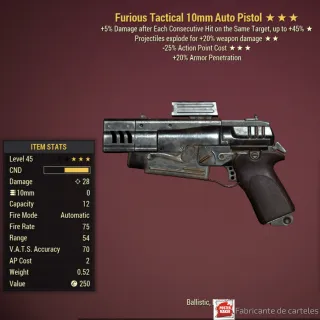 FE25 10MM PISTOL 