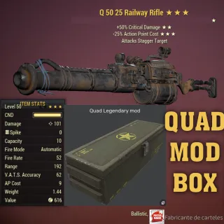 Q5025 Rifle Railway / Quad