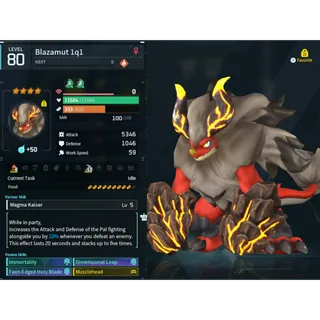 Blazamut ( GOD ROLL 🤙 ) ( hidden power unlocked 🔥 )