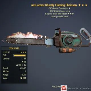 ANTI ARMOR CHAINSAW + 40K CAPS 