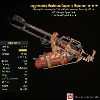 Juggernaut Flamer / J 25 15fr