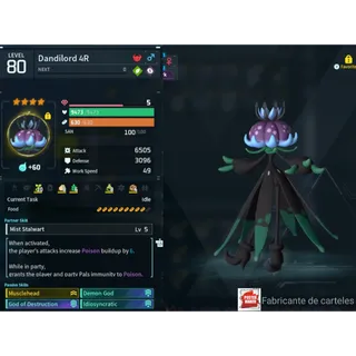 Dandilord ( God Roll ⚡ ) ( MAXED OUD 💯 ) ( hidden power unlocked 🔥 )