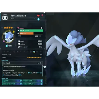 10 FROSTALLION ( God Roll 😎 ) ( hidden power unlocked 🔥 )