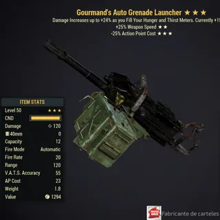 Gourmand Grenade Launcher / G2525