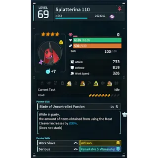 SPLATTERINA  ( Working ) ( God Roll )