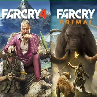 FAR CRY 4 + FAR CRY PRIMAL BUNDLE

( AUTOMATIC DELIVERY ⚡)