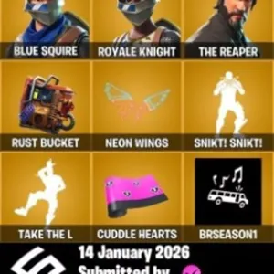 stacked Fortnite acc