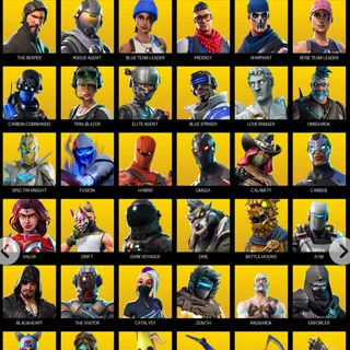 91 skin/fortnite account
