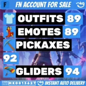 stacked Fortnite acc