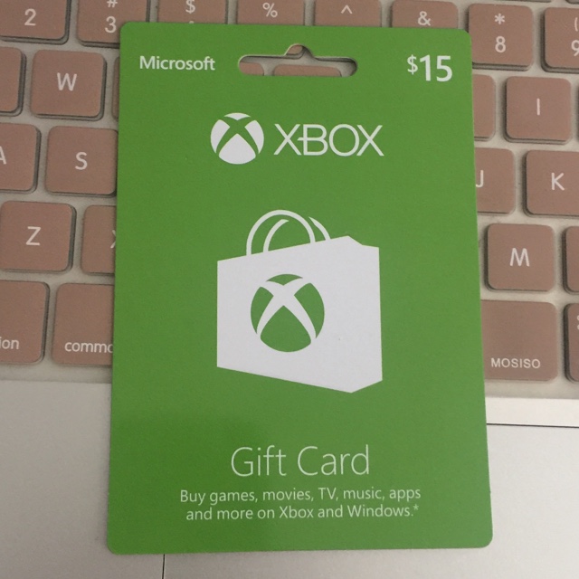 $15 gift card xbox