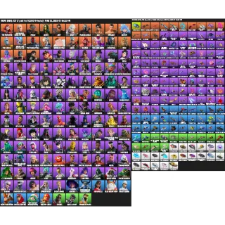  Fortnite Full Access【137 SKINS】