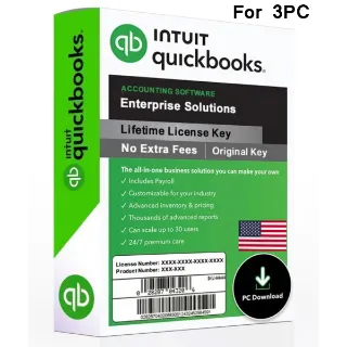 QuickBooks Desktop Enterprise 2024 Lifetime Key (US version) - 1 PC