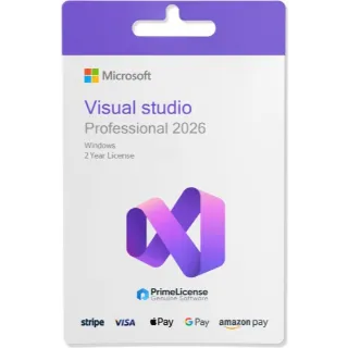 Microsoft Visual Studio 2026 Professional Activation Code for 2 Years on 1 PC