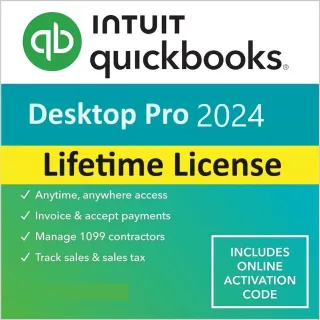 QuickBooks Pro Plus 2024 Lifetime Key (US Version) for 1 PC - Global