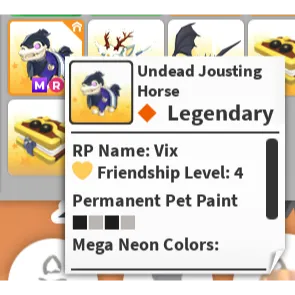Mega Undead Jousting Horse