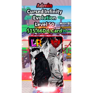 ADMIN CURSED INFINITY EVOLUTION | ANIME CARD FARM [15.66Dd]