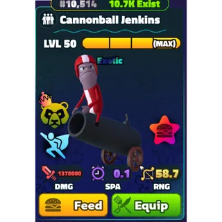 Spongebob Tower Defense | Cannonball Jenkins