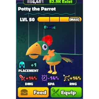 Spongebob Tower Defense | Patty the Parrot