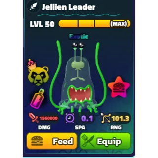 Spongebob Tower Defense | Jellien Leader