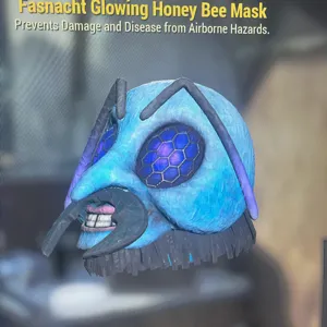 GLOWING HONEY BEE