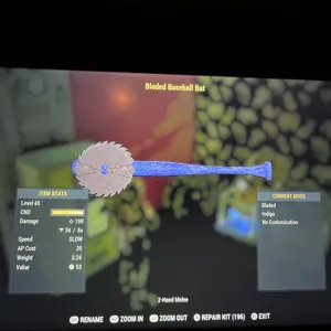 level 45 indigo bat