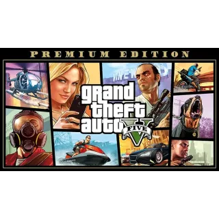 Grand Theft Auto V Premium Edition. ( Account )