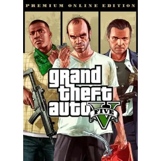 Grand Theft Auto V: Premium Online Edition Rockstar Games Launcher 