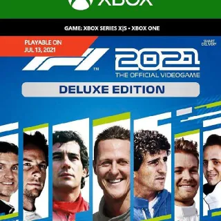 F1 2021 Deluxe Edition XBOX LIVE Key GLOBAL