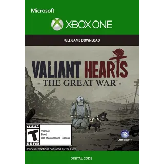 Valiant Hearts: The Great War (Xbox One) Xbox Live Key GLOBAL