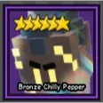 Bronze Chilly Pepper | Garden Tower Defense