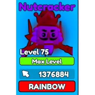 Tap Simulator | Rainbow Nutcracker 1.3m | Maxed Level