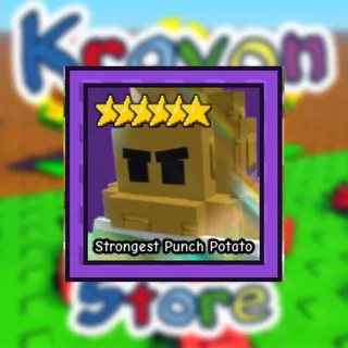 Strongest Punch Potato | Garden Tower Defense