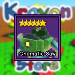 Gnomatic Saw| Garden Tower Defense
